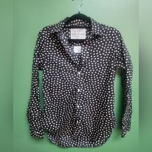 Frank & Eileen Star Print Button-Down Shirt | XS